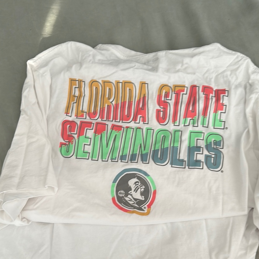 FSU T-Shirt with Colorful Logo - Picture 3 of 3